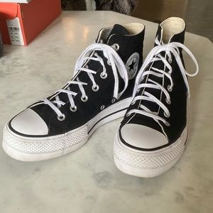 Converse Platform High Tops Black
